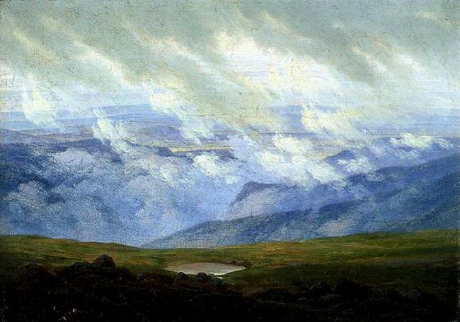 Caspar David Friedrich Drifting Clouds France oil painting art